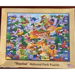 Jr RangerLand National Park Puzzle ages 4+ Creative Child 2011 Award